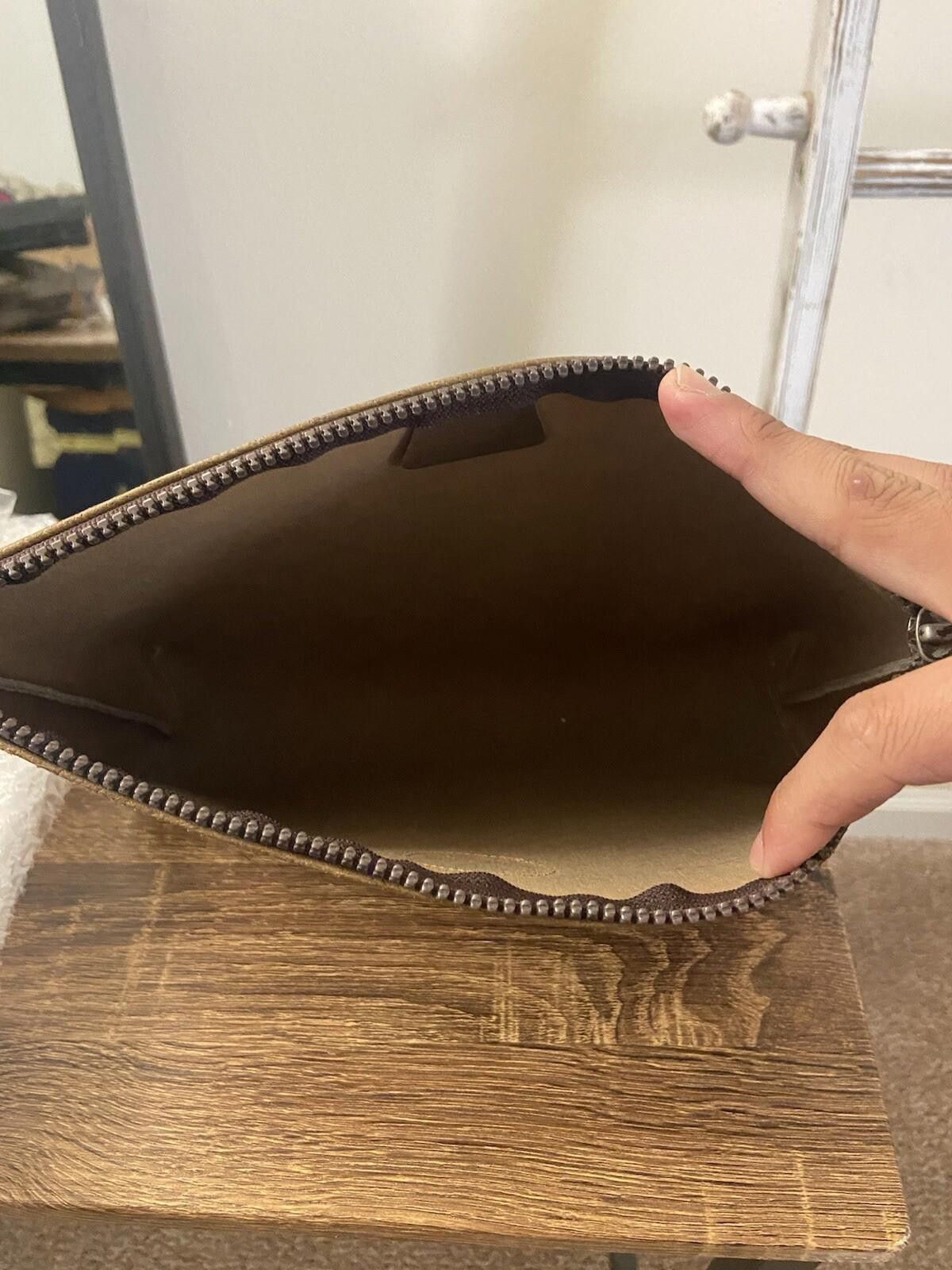 Gucci Gucci Plus Supreme logo pvc leather clutch pouch second bag Size ONE SIZE - 8 Thumbnail