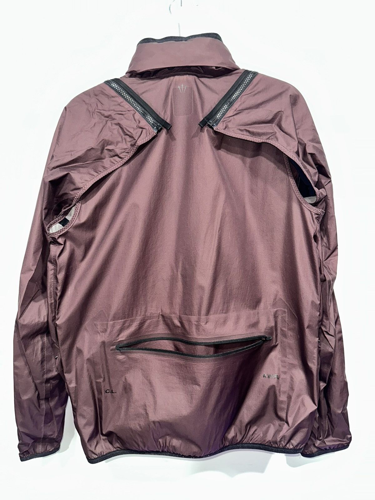 Nike NOCTA nike Deep pockets nylon 3in1 dark wine track jacket Size US M / EU 48-50 / 2 - 3 Thumbnail