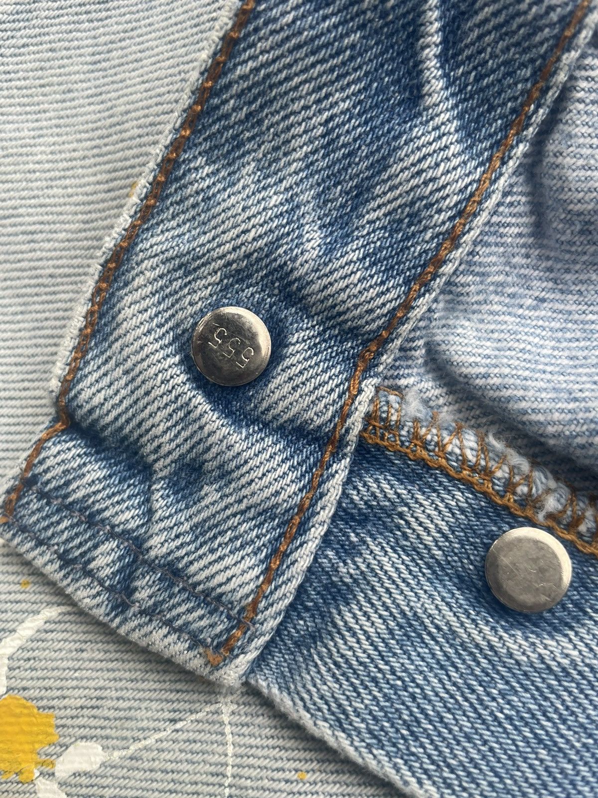 Levi's × Vintage Vintage 1991 Levis 501XX e Faded Distressed Size US 30 / EU 46 - 22 Thumbnail