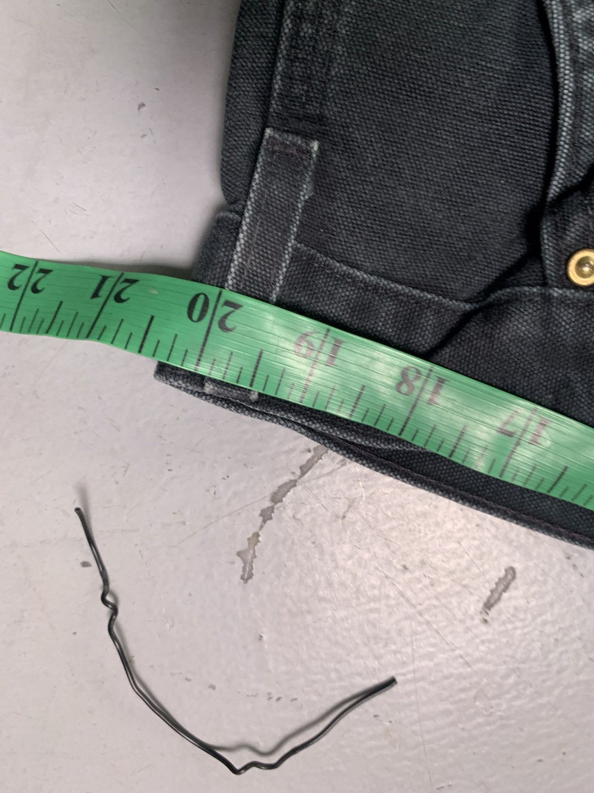 Carhartt Vintage Carhartt b01 BLK double knee workwear denim Size US 40 / EU 56 - 9 Thumbnail