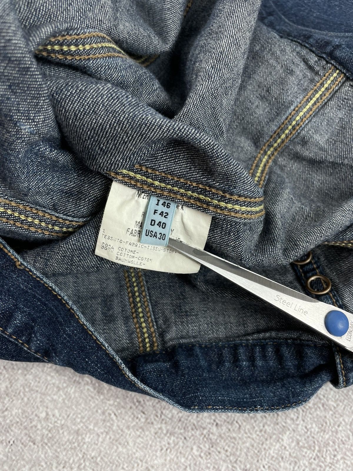 Japanese Brand × Marithe + Francois Girbaud Marithe Francois Girbaud Denim Jacket Y2k Size L / US 10 / IT 46 - 11 Thumbnail