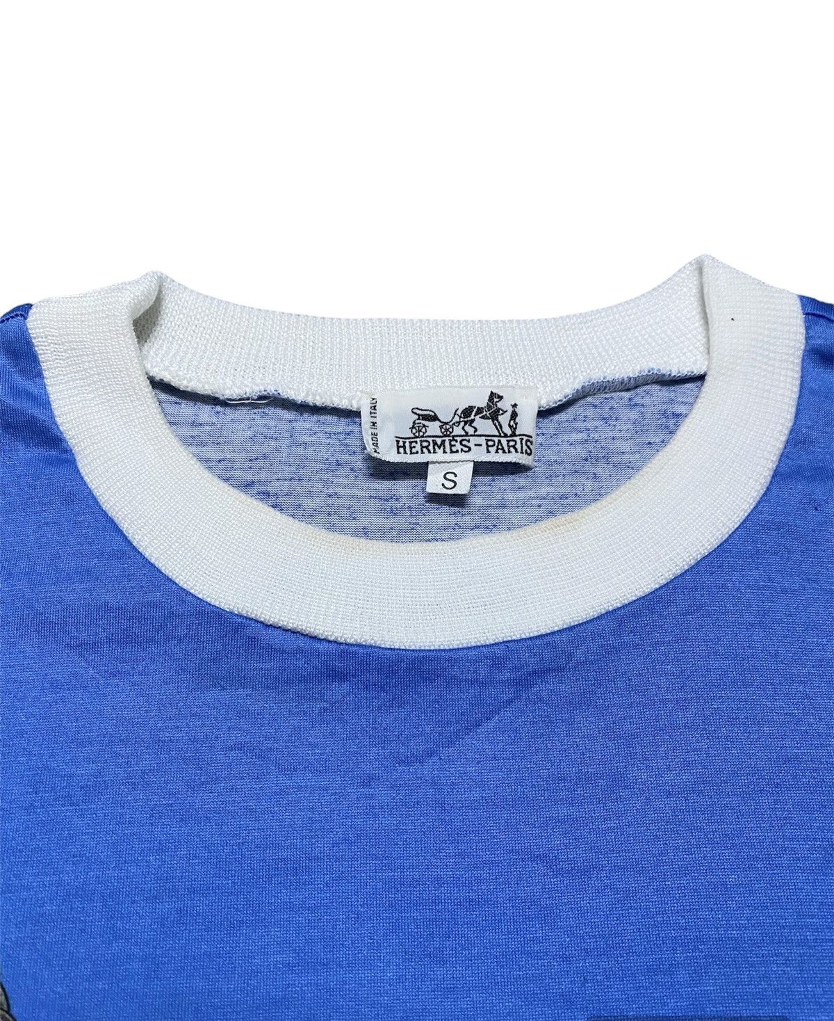 Hermes Rare‼️🔥Vintage Hermes Paris Horse T-Shirt Size US S / EU 44-46 / 1 - 4 Thumbnail