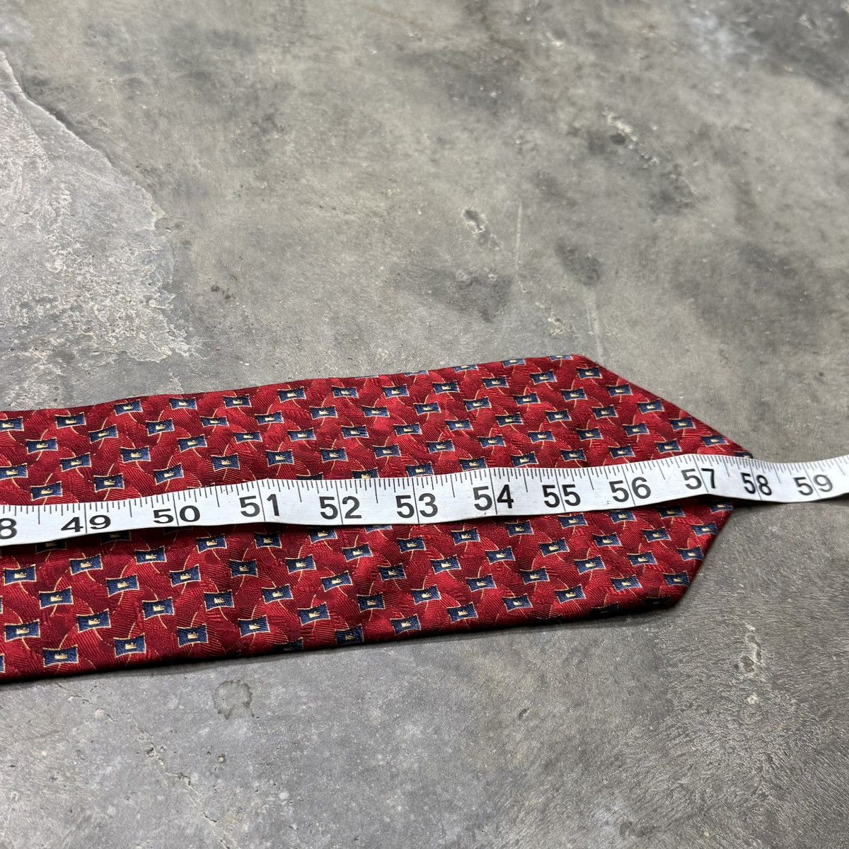 Roundtree & Yorke Vintage Roundtree & Yorke Handmade Silk Tie USA Preppy Size ONE SIZE - 6 Thumbnail
