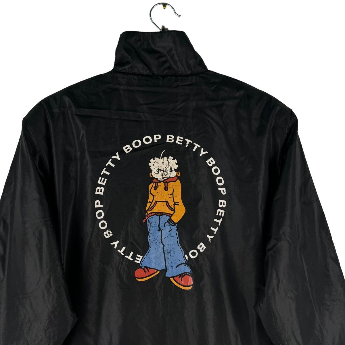 Japanese Brand 🔥VINTAGE BETTY BOOP LIGHT JACKET BIG LOGO DESIGN Size US M / EU 48-50 / 2 - 4 Thumbnail