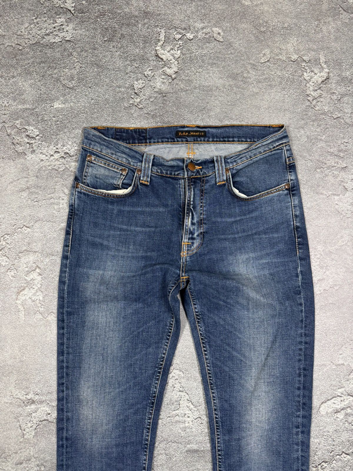 If Six Was Nine Y2K 2000s Nudie Flared Bootcut Straight Washed Jeans Size 32 Size US 32 / EU 48 - 3 Thumbnail
