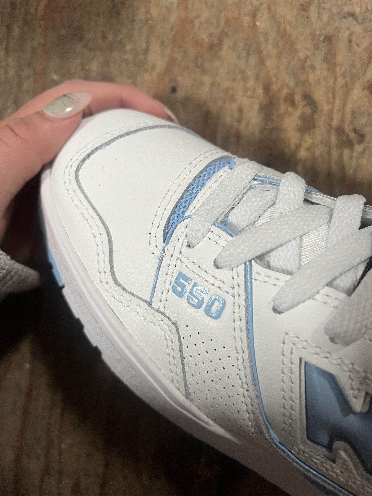 New Balance New Balance 550 Sky Blue/White Size US 6.5 / IT 36.5 - 10 Thumbnail