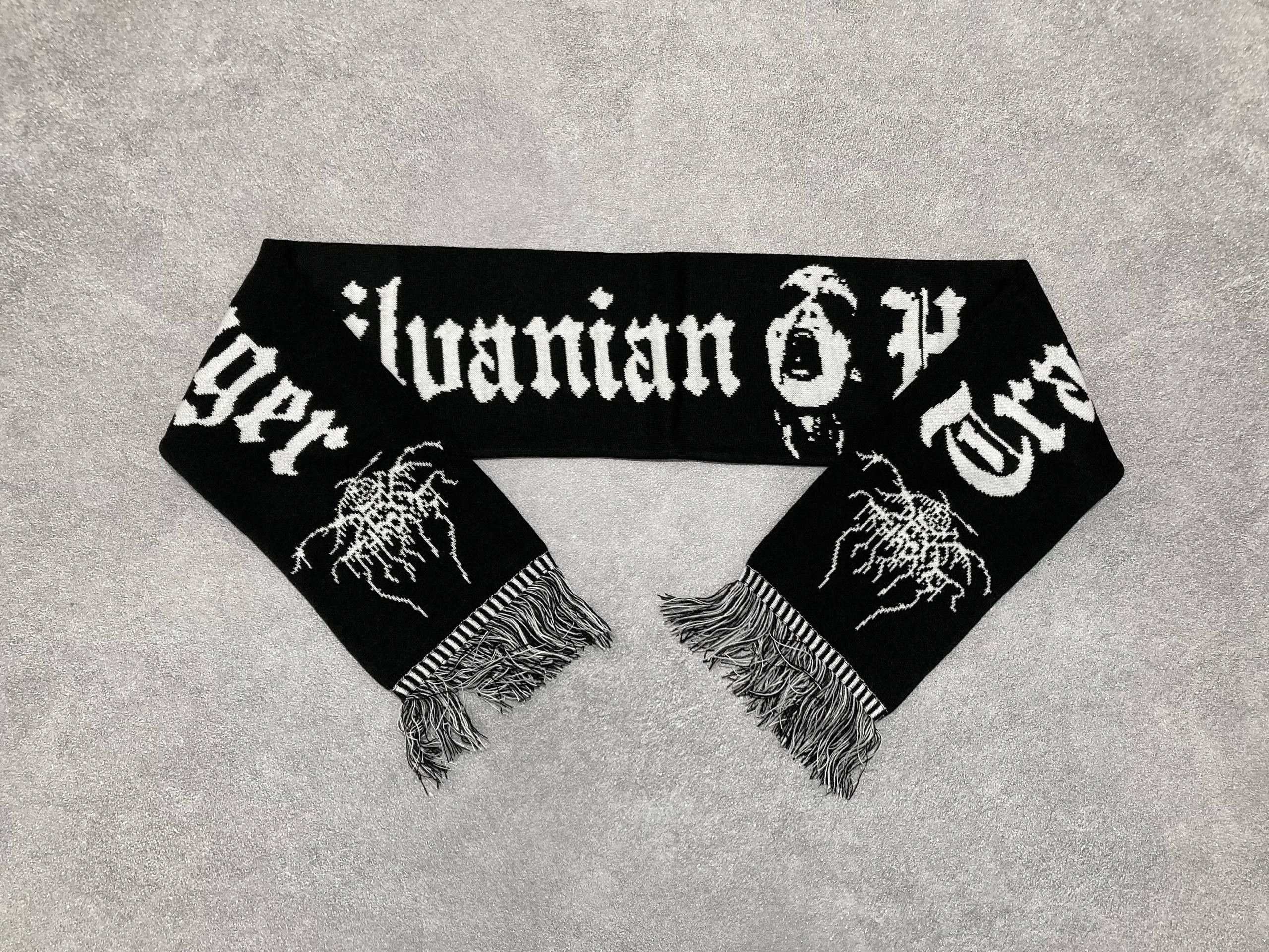 Band Tees Scarf Darkthrone - Transilvanian Hunger black metal Size ONE SIZE - 1 Thumbnail