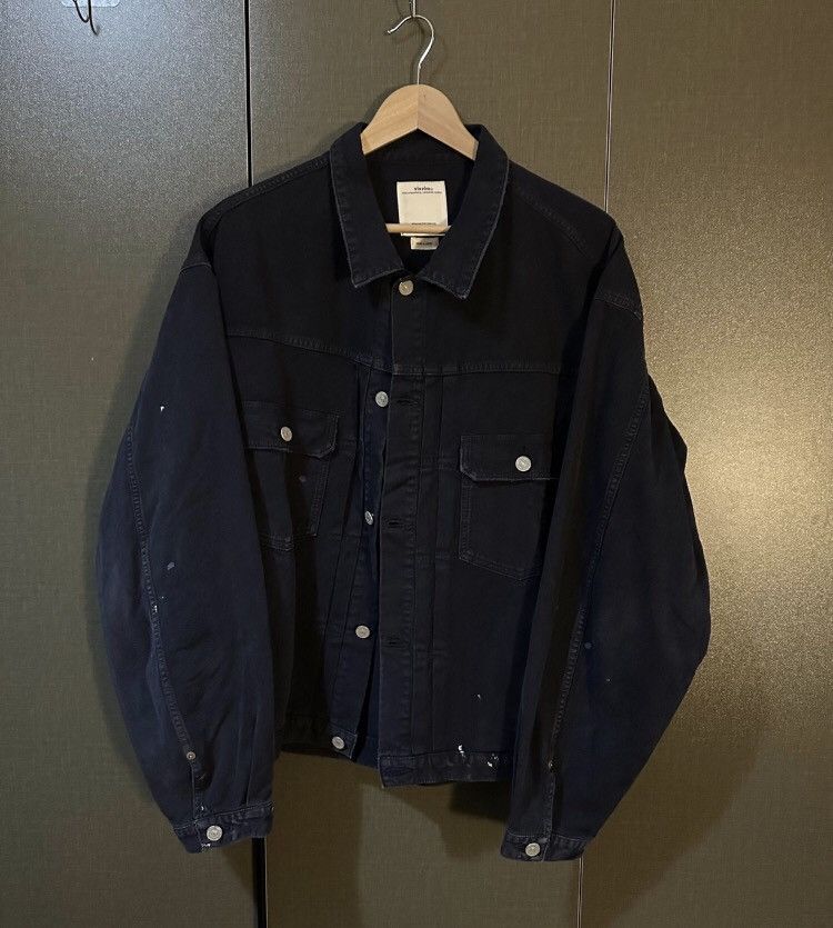 visvim 101XX JKT CRASH (DRY PIQUE) - Gジャン/デニムジャケット