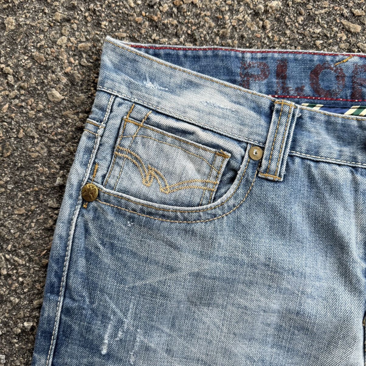 Japanese Brand VINTAGE PLORY CLUB STRAIGHT FADED JEAN DENIM PANTS Size US 34 / EU 50 - 8 Thumbnail