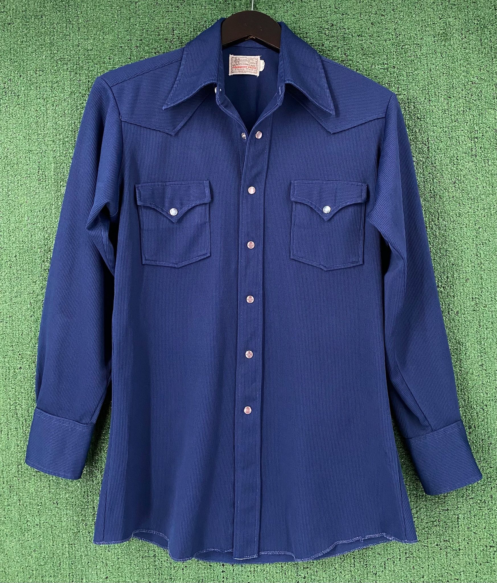 Other 70’s H Bar C Ranchwear Pearl Snap Western Shirt Mens Small Size US S / EU 44-46 / 1 - 1 Thumbnail