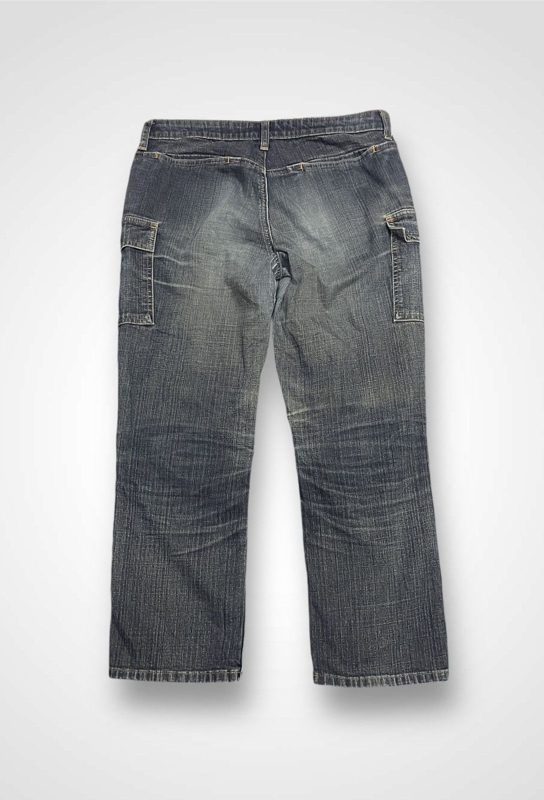 Japanese Brand Camel Road 3 Quarter Cargo Jeans Size 30" / US 8 / IT 44 - 2 Thumbnail