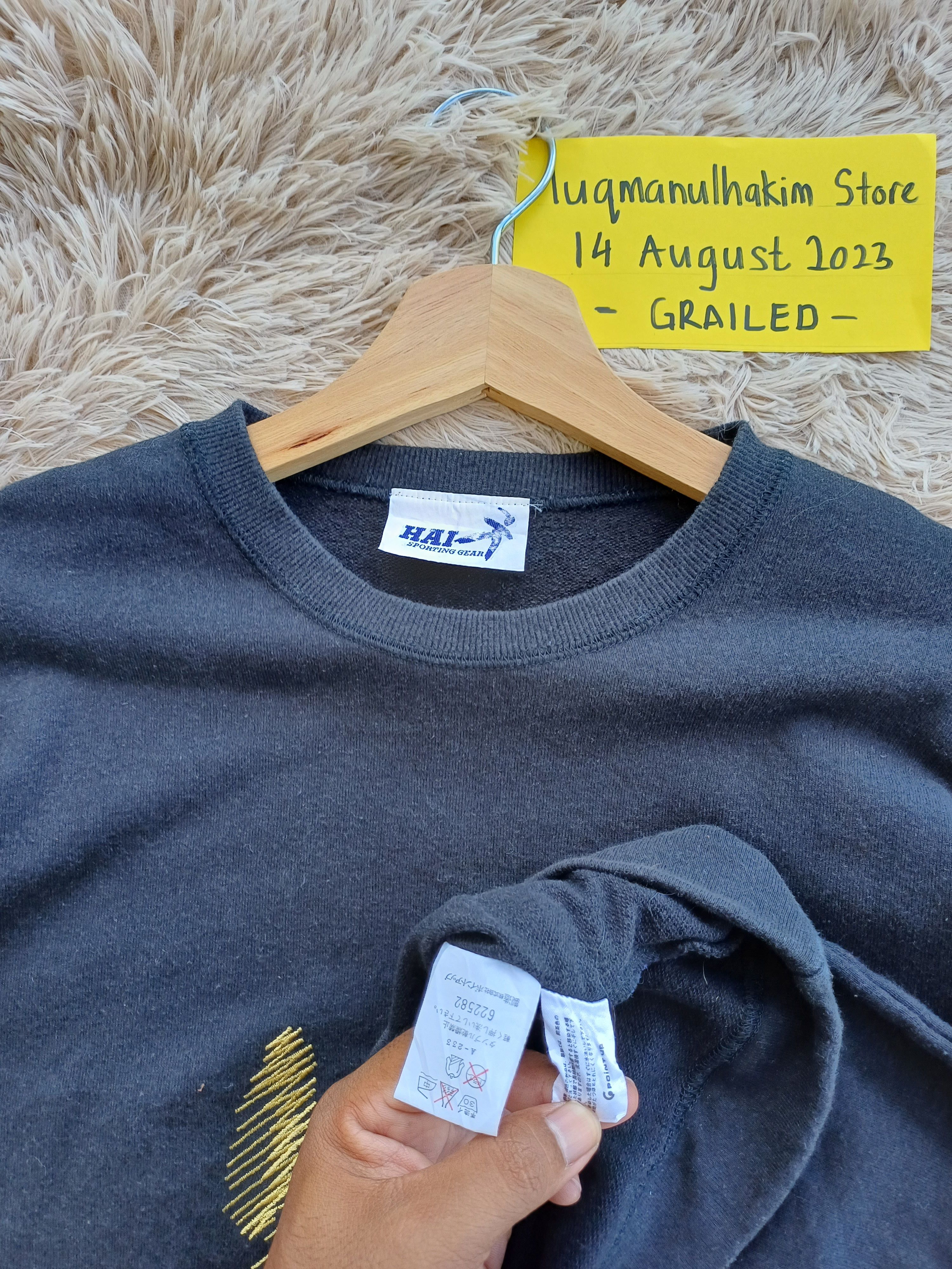 Issey Miyake Rare Vintage Hai Sporting Gear Crab Pullover Sweatshirt Size US L / EU 52-54 / 3 - 9 Thumbnail