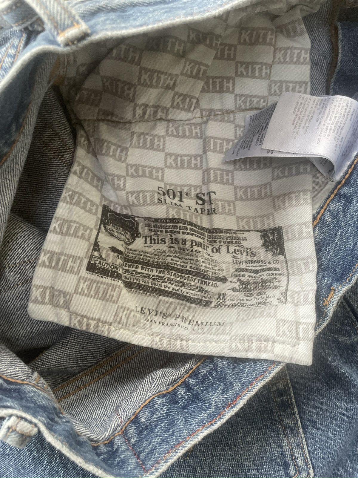 Kith × Levi's Kith Levis 501 Jeans Size US 32 / EU 48 - 3 Thumbnail