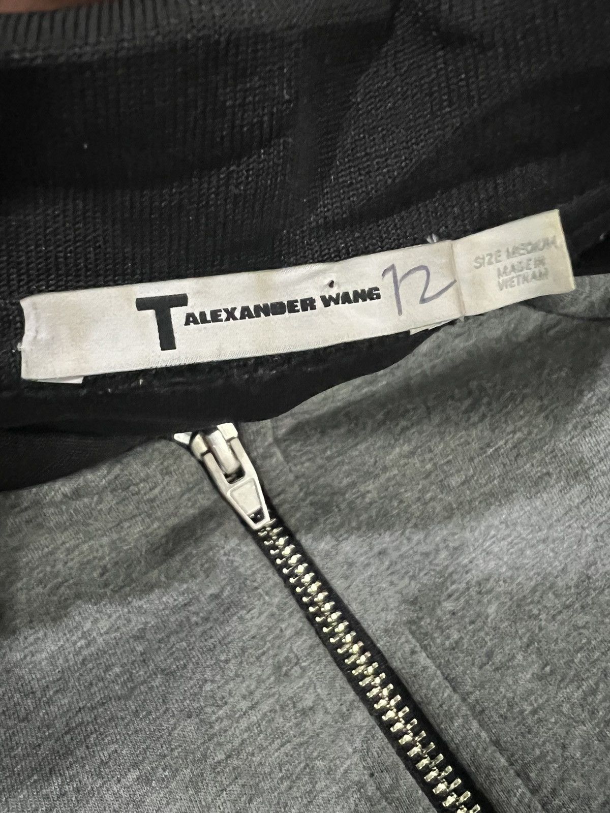 Alexander Wang × Yasuyuki Ishii Alexander Wang Jersey Bonded Neoprene Bomber Jacket Size M / US 6-8 / IT 42-44 - 6 Thumbnail