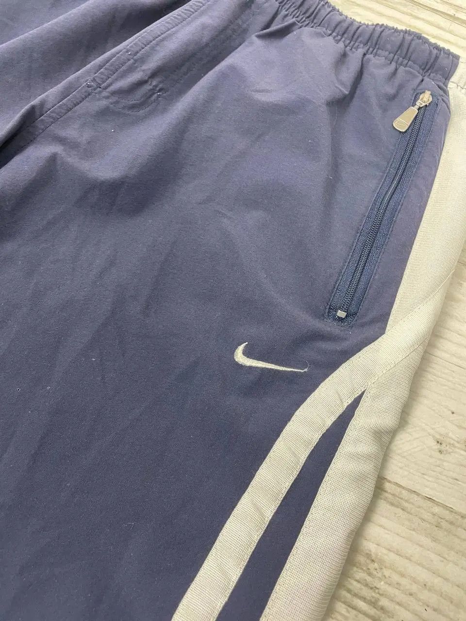 Nike Vintage Nike Track Pants 00s Striped Swoosh Nylon Y2K Size US 32 / EU 48 - 7 Thumbnail