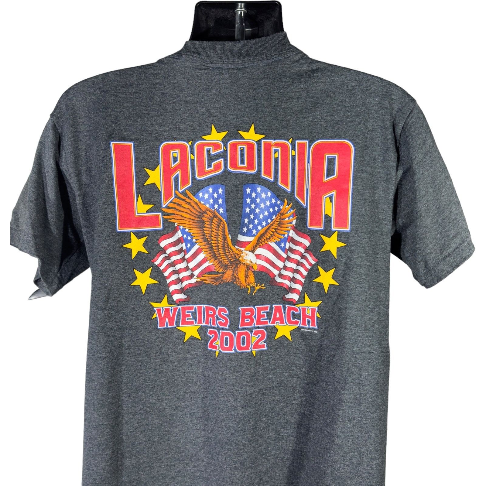 Fruit Of The Loom Vintage Laconia Pinup Bike Tee Size US M / EU 48-50 / 2 - 6 Thumbnail