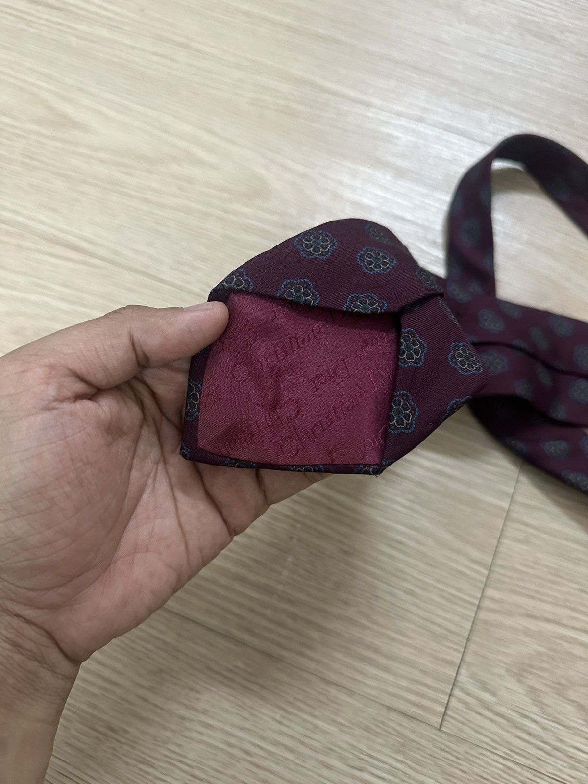 Christian Dior Monsieur Christian Dior Monsieur Luxury Silk Tie Size ONE SIZE - 8 Thumbnail