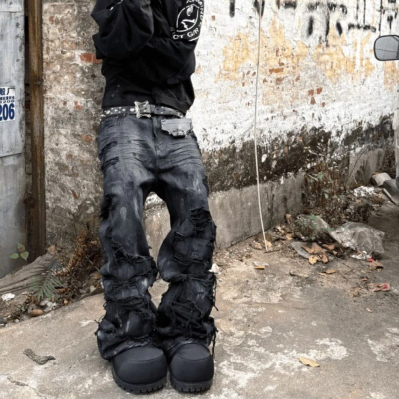 Rick Owens × Rick Owens Drkshdw × Vintage Rick Owens Spiral Cut