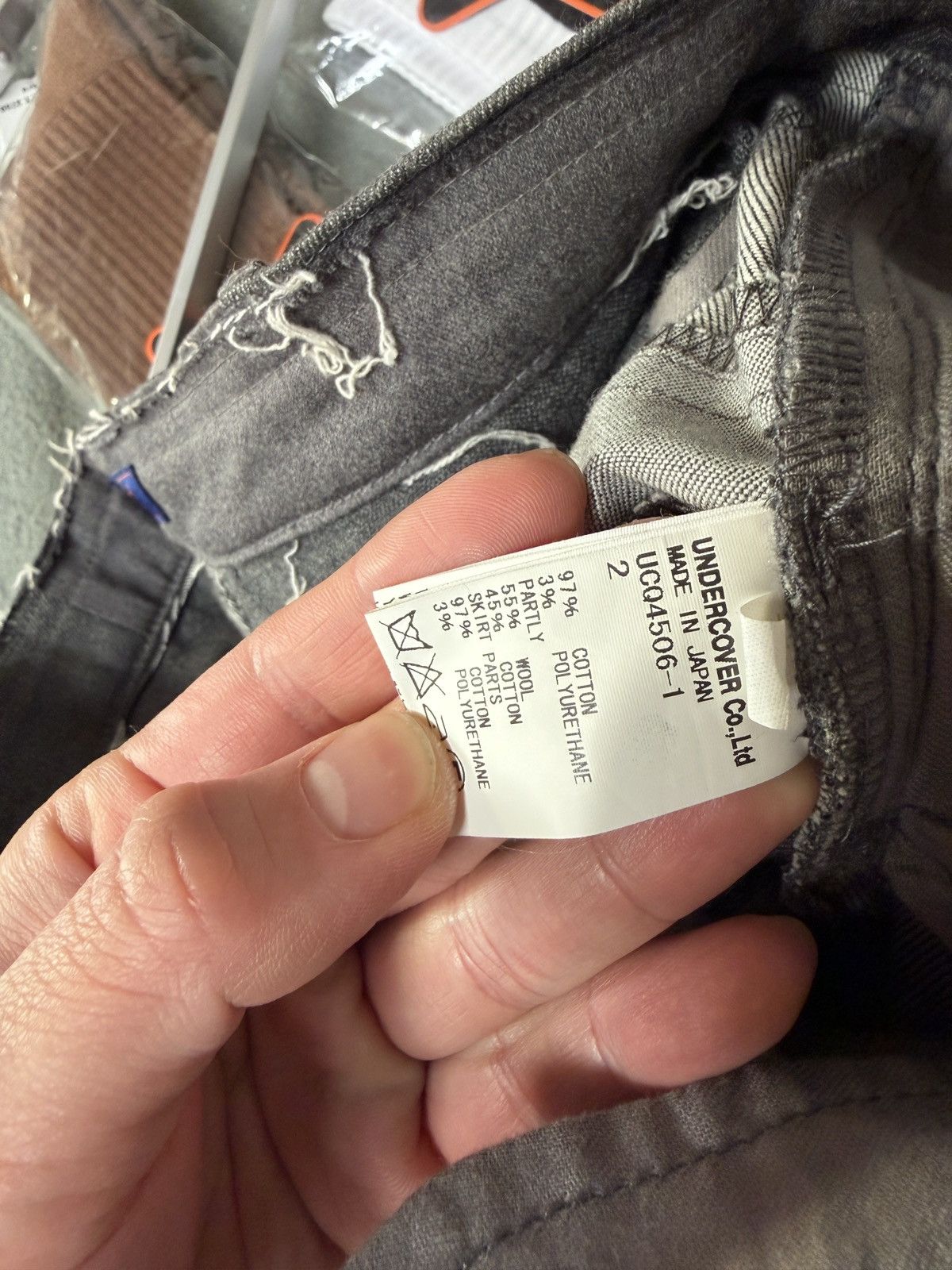 Undercover Scab Hagi Pants w/ detachable skirt and back pouches Size US 29 - 10 Thumbnail