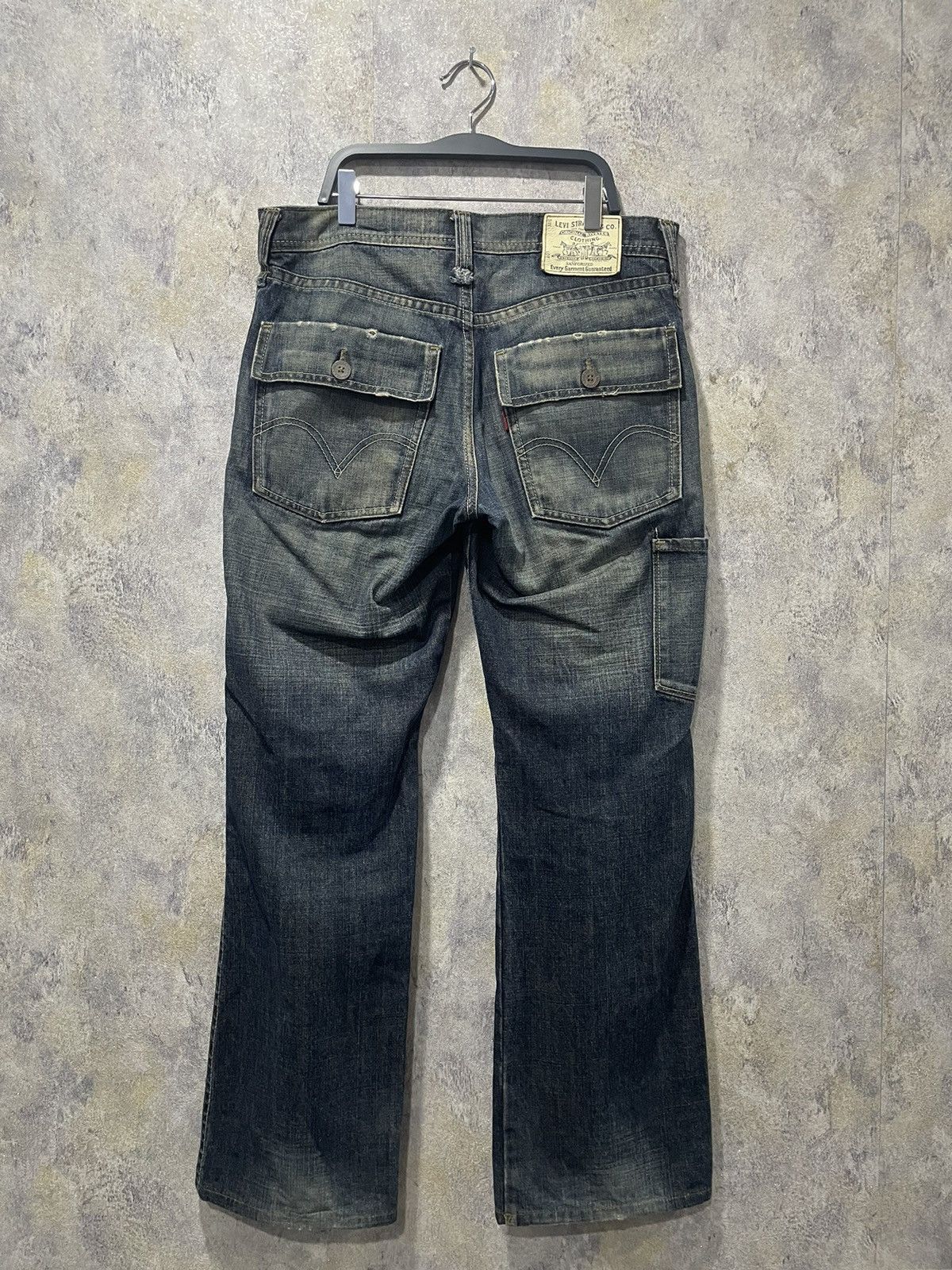 Japanese Brand × Levi's × Vintage 🔥🔥Vintage levi’s distressed denim🔥🔥 Size US 32 / EU 48 - 2 Thumbnail