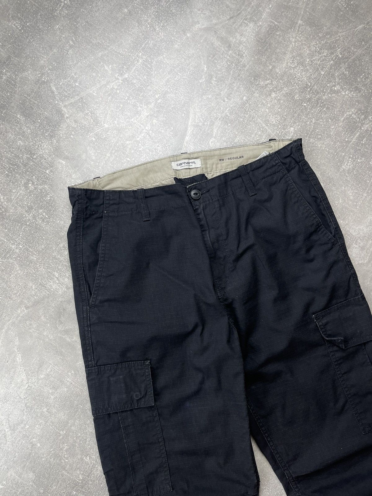 Carhartt × Vintage Carhartt WIP Cymbal Ripstop Tactical Cargo Workwear Pants Size US 30 / EU 46 - 7 Thumbnail