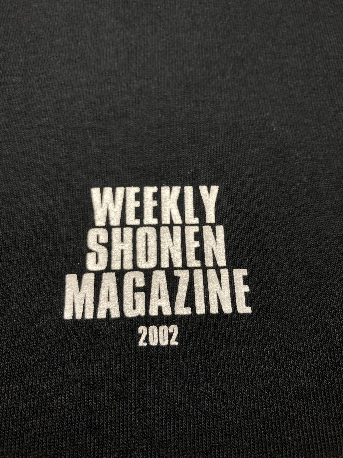 Japanese Brand 2002 New Weekly Shonen Magazine Manga Anime Prize 90s 2000s Size US M / EU 48-50 / 2 - 8 Thumbnail