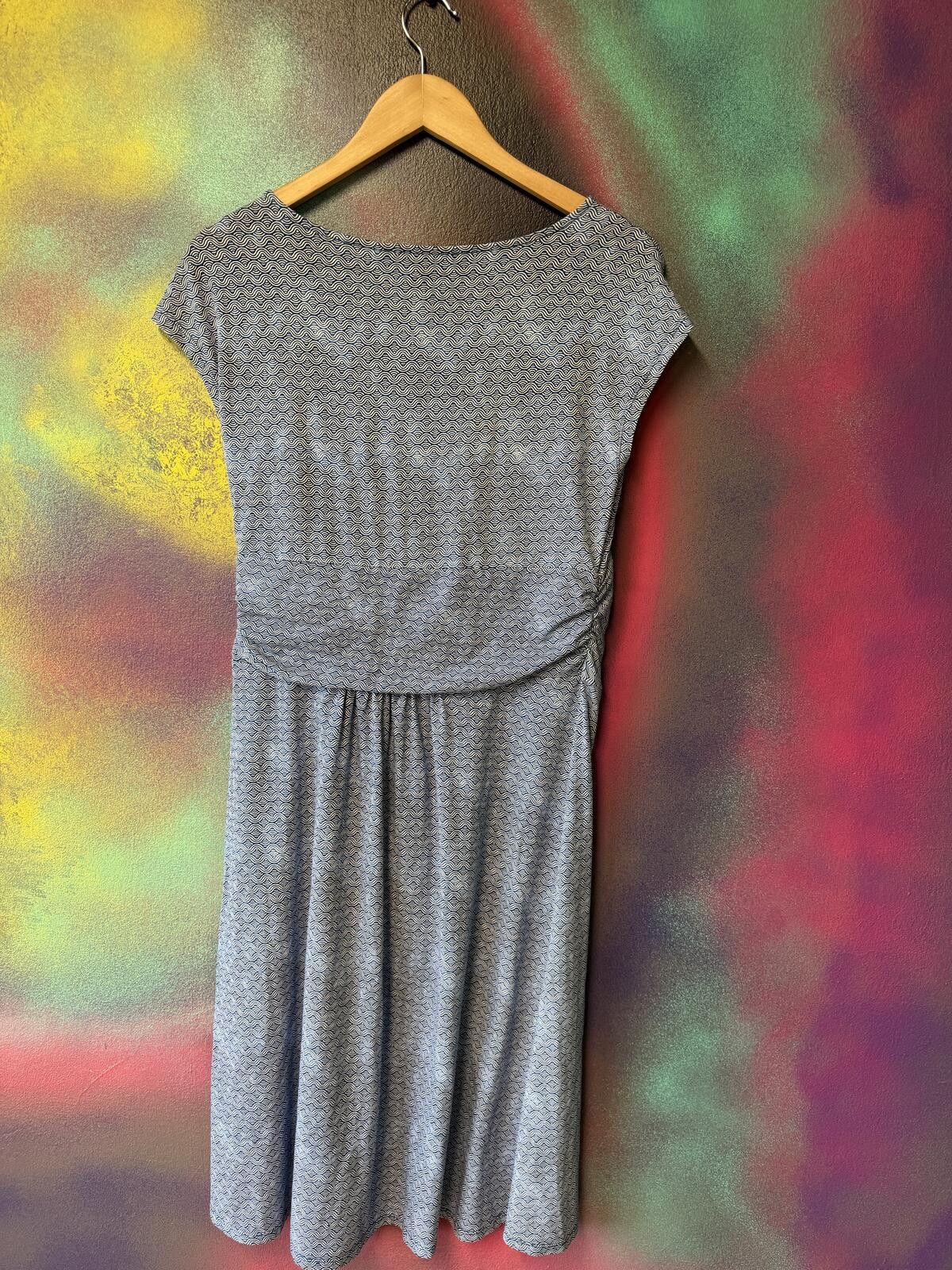 Other Blue and white patterned dress in size M Size M / US 6-8 / IT 42-44 - 4 Thumbnail