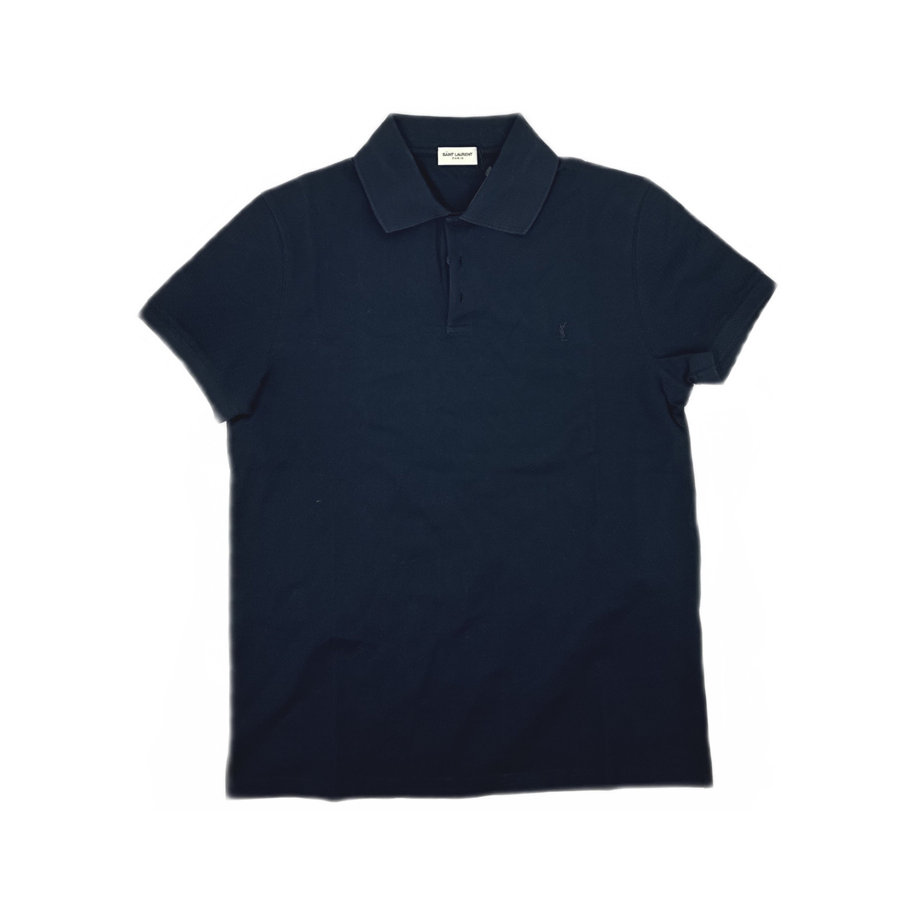 Saint Laurent Paris Saint Laurent Logo Polo Shirt Size S Size US S / EU 44-46 / 1 - 1 Thumbnail