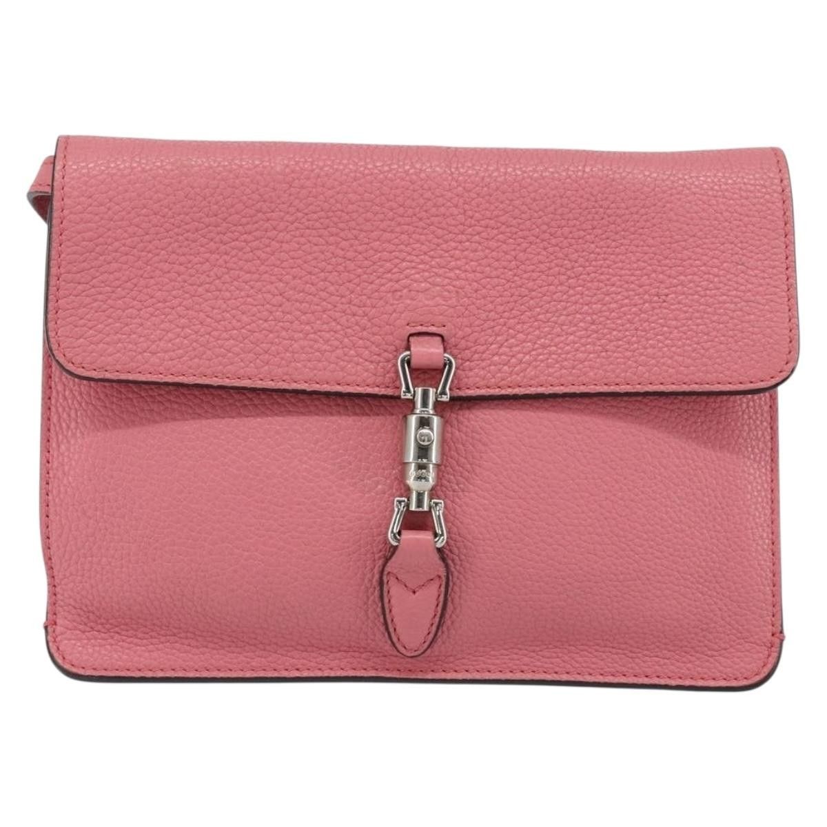 Gucci Gucci Jackie Soft Flap Shoulder Bag Leather Size ONE SIZE - 1 Thumbnail