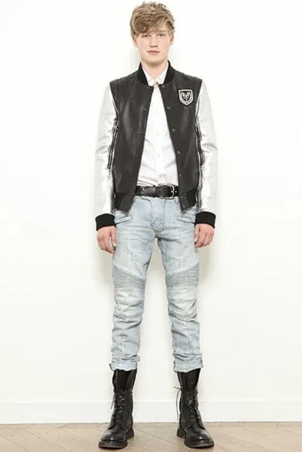 Balmain Balmain SS11 by Decarnin Archive Runway Moto Jacket Size US M / EU 48-50 / 2 - 20 Thumbnail
