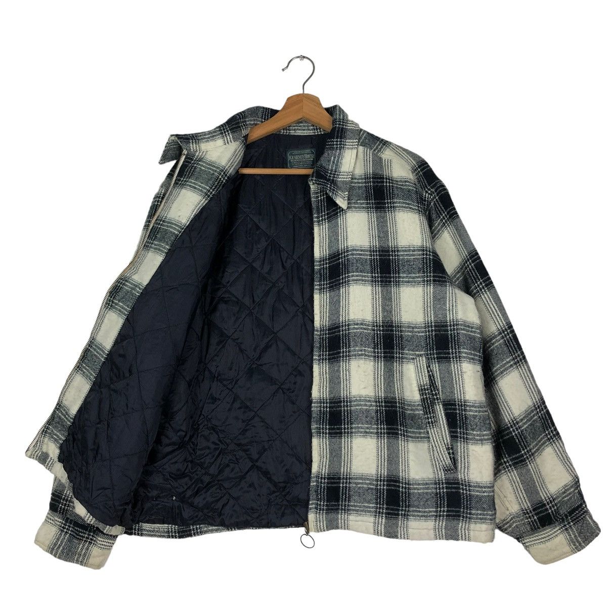 Flannel 🔥VINTAGE FLANNEL WOOL ZIPPER JACKET KEARNEY HOUSE JAPAN Size US M / EU 48-50 / 2 - 11 Thumbnail