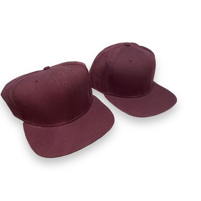 New Era Vintage New Era Pro Model Dupont Visor Made in USA Lot of 2