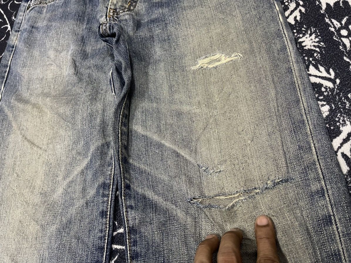 Edwin VINTAGE EDWIN 503 DISTRESSED JEANS 29x33 Size US 29 - 6 Thumbnail