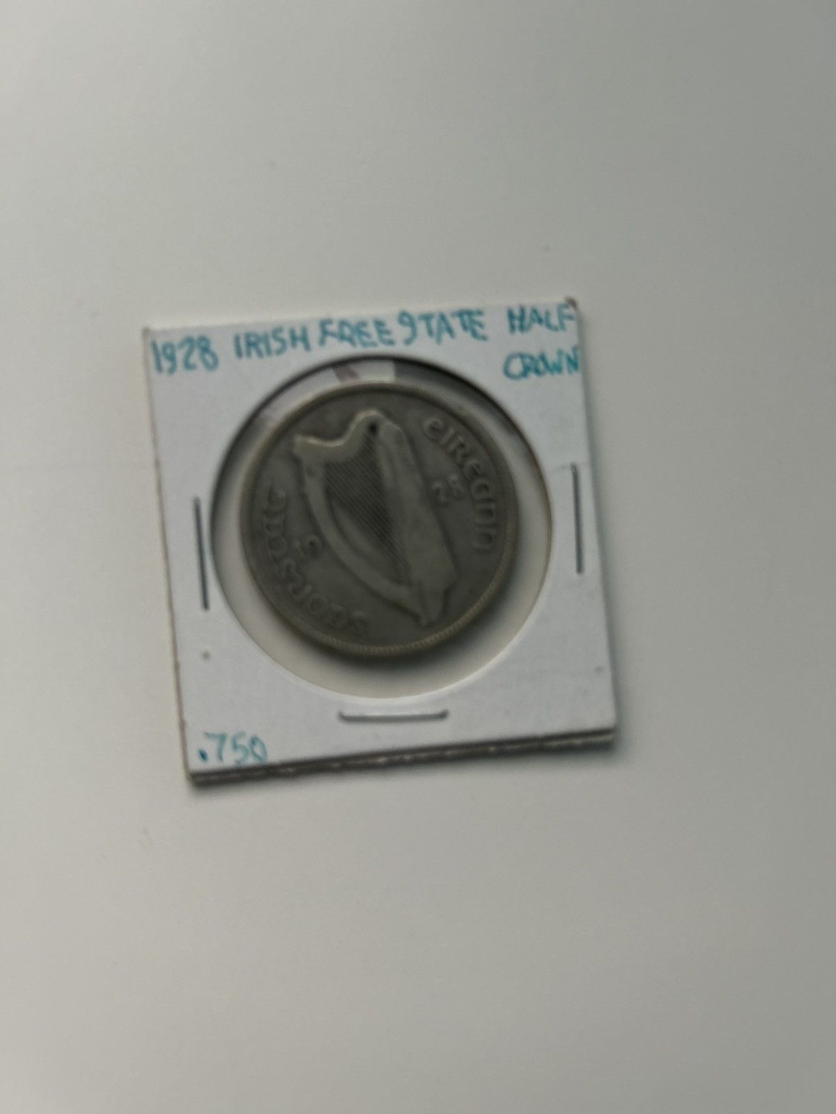 Sterling Silver 1928 irish half crown Size ONE SIZE - 2 Thumbnail