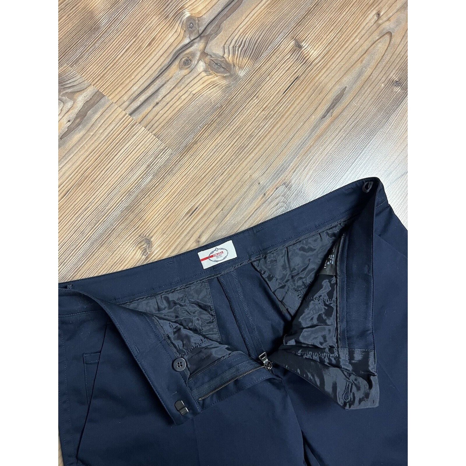Prada MINT! Prada Red Tab Women`s Blue Straight Classic Shorts Siz Size 32" / US 10 / IT 46 - 10 Thumbnail