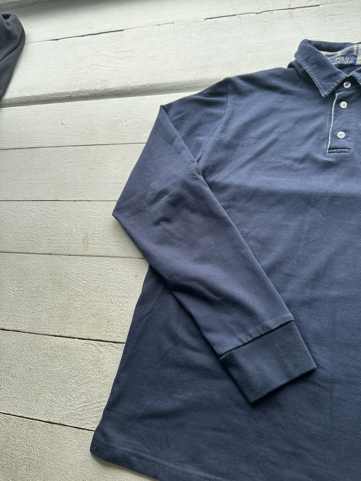 Ralph Lauren VNTG🚨 90s Polo Ralph Lauren Longsleeve Rugby Y2K pony luxury Size US L / EU 52-54 / 3 - 7 Thumbnail