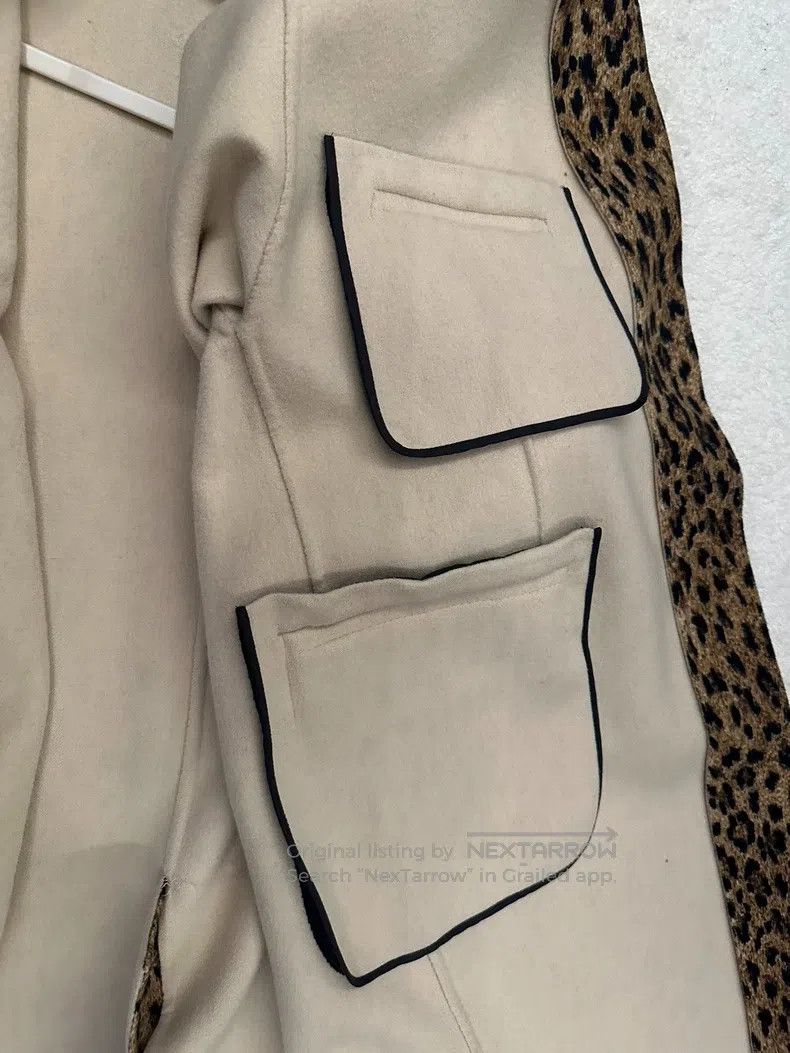 Valentino Valentino Leopard print wool coat Size US XXS / EU 40 - 5 Thumbnail