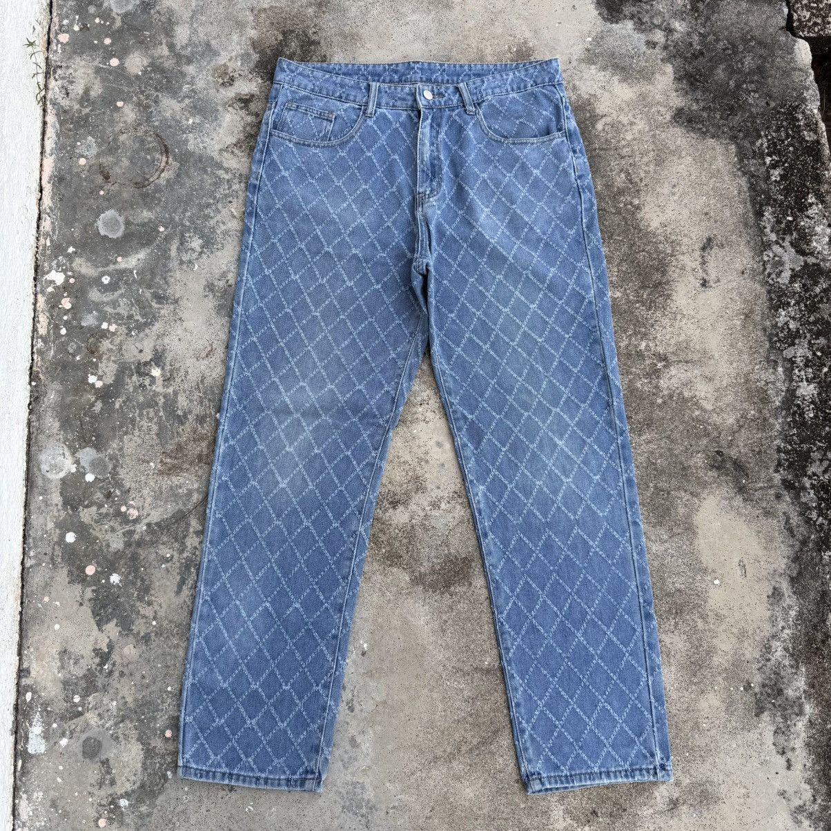 Japanese Brand Vintage Romwe Shasiko Boro Denim Faded Jean Pants W36 Size US 36 / EU 52 - 1 Thumbnail