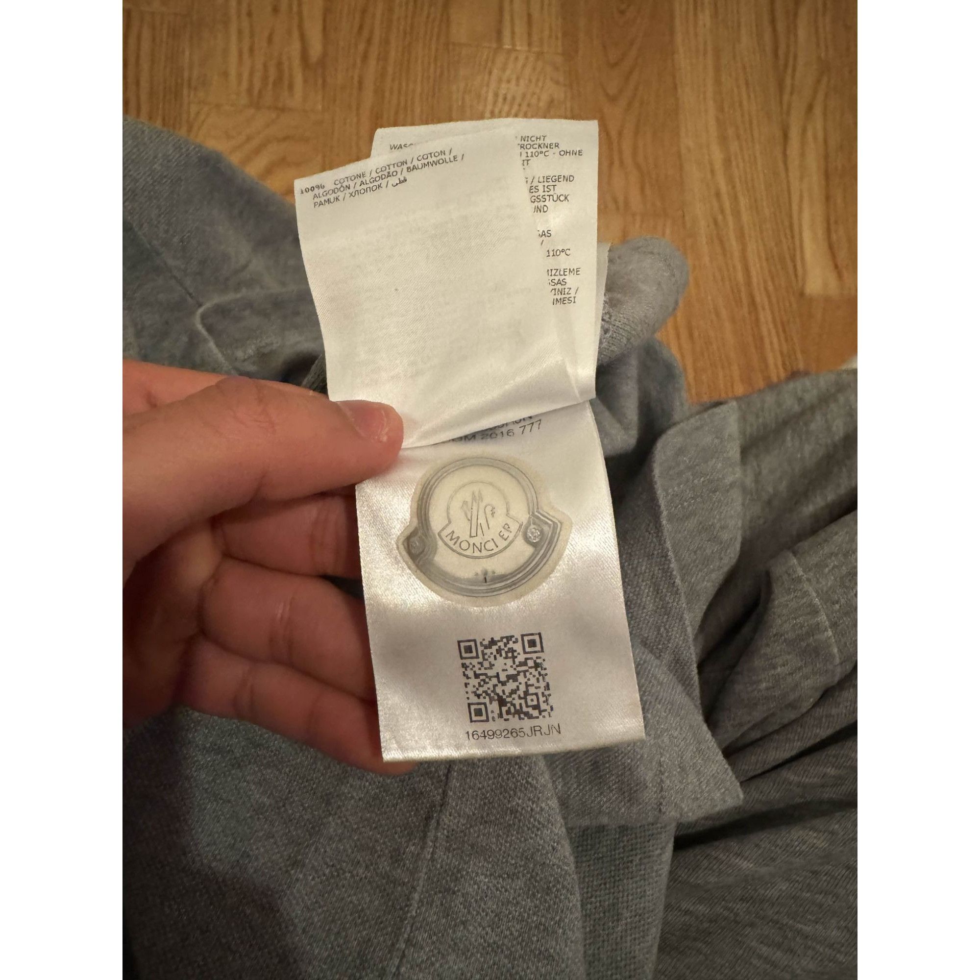 Moncler Moncler Piqué Polo Shirt Size US S / EU 44-46 / 1 - 4 Thumbnail