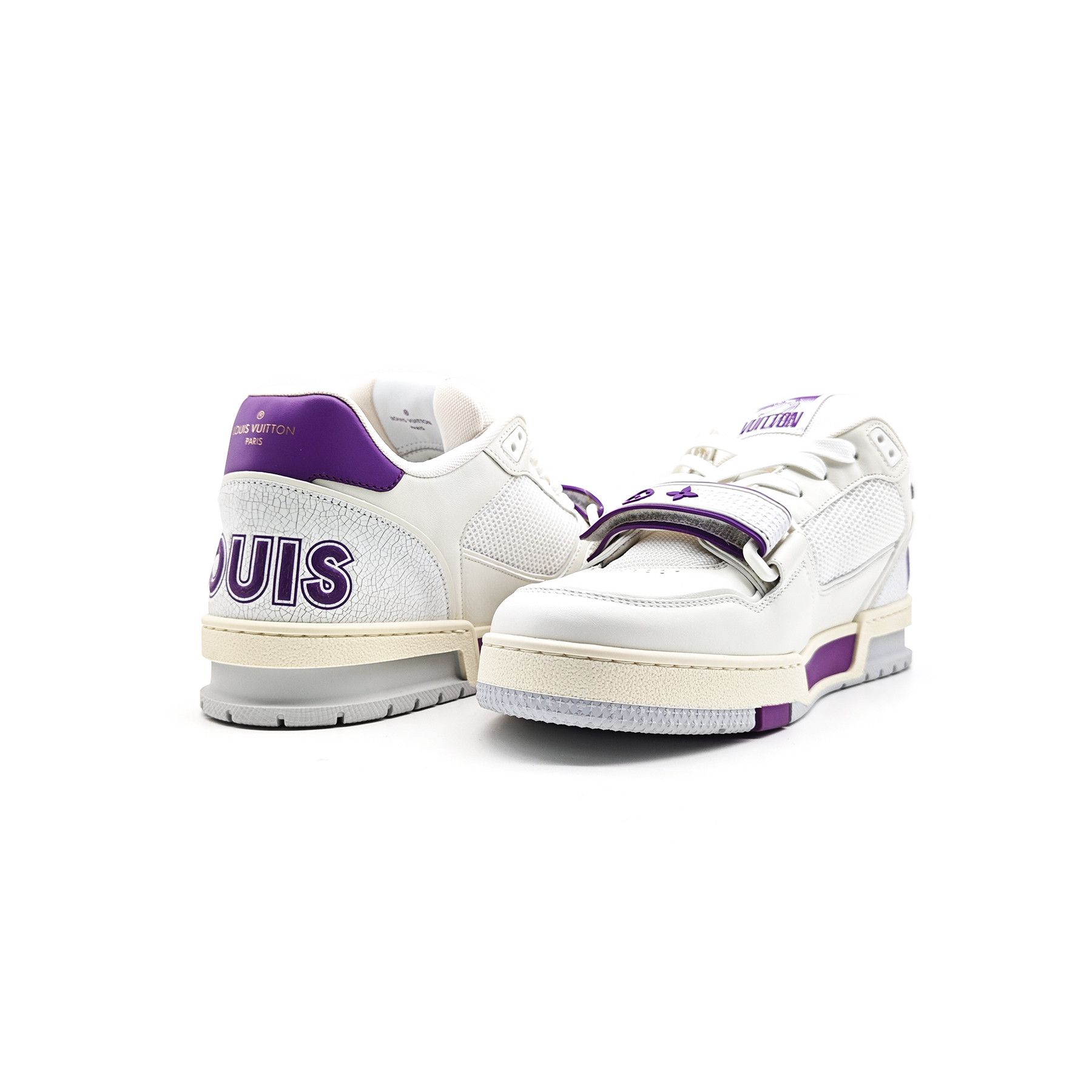Louis Vuitton Louis Vuitton Violet Mesh Trainer Sneaker Size US 8.5 / EU 41-42 - 4 Thumbnail
