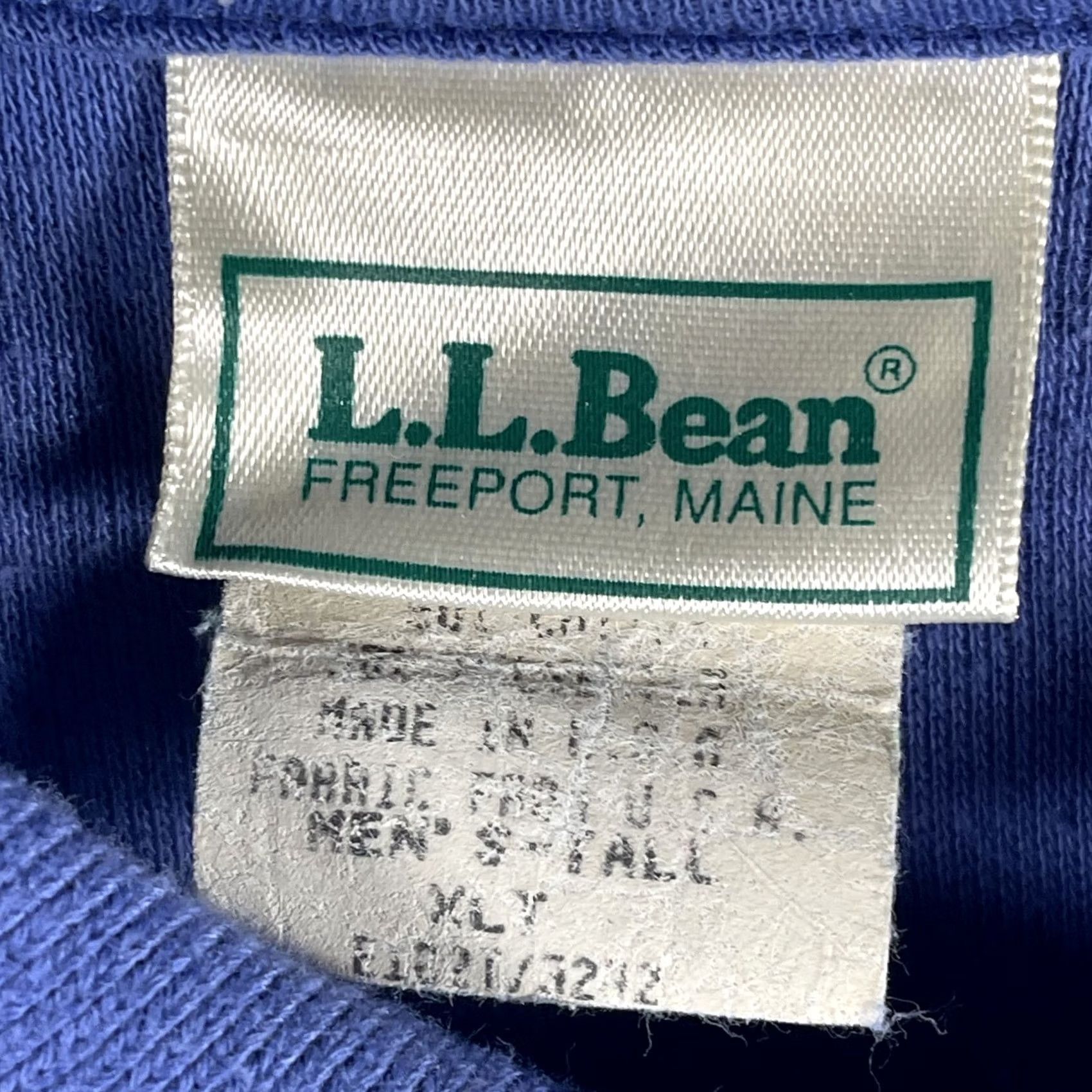 Vintage LL Bean Polo Shirt Mens XLT Blue Classic Fit Golf Casual Short Sleeve Size US XL / EU 56 / 4 - 6 Thumbnail