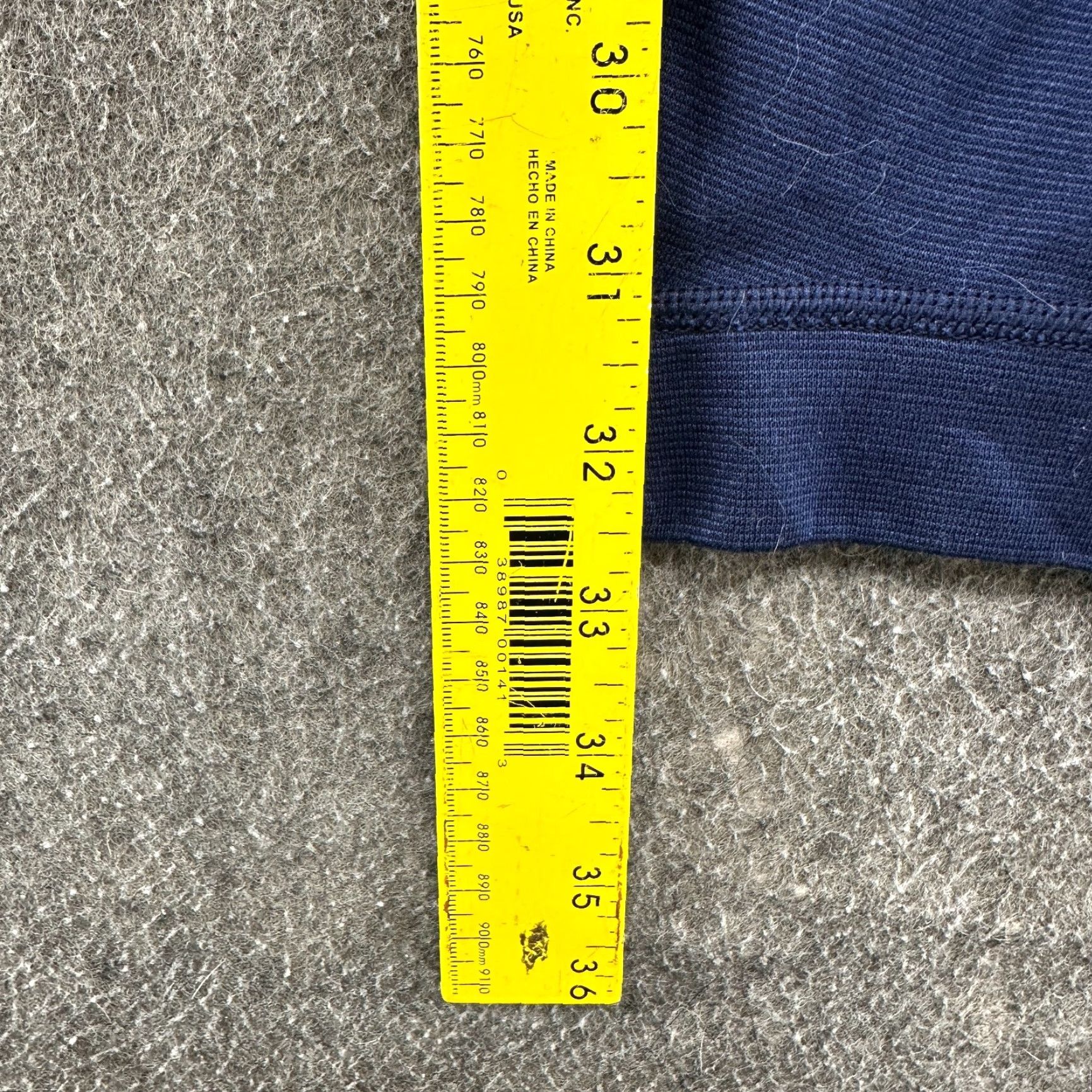 Patagonia Patagonia Pants Mens Regular 2XL Blue Navy Capilene Lightweight Jogger Running Hiking USA Inseam 32" Elastic Waist Pull On Skinny Size US 39 - 6 Thumbnail