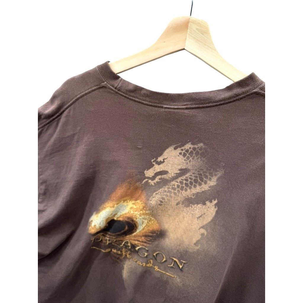 Vintage 2000's Dragon Surfboards Y2K Surf Graphic L/S T-Shirt Size US XXL / EU 58 / 5 - 4 Thumbnail