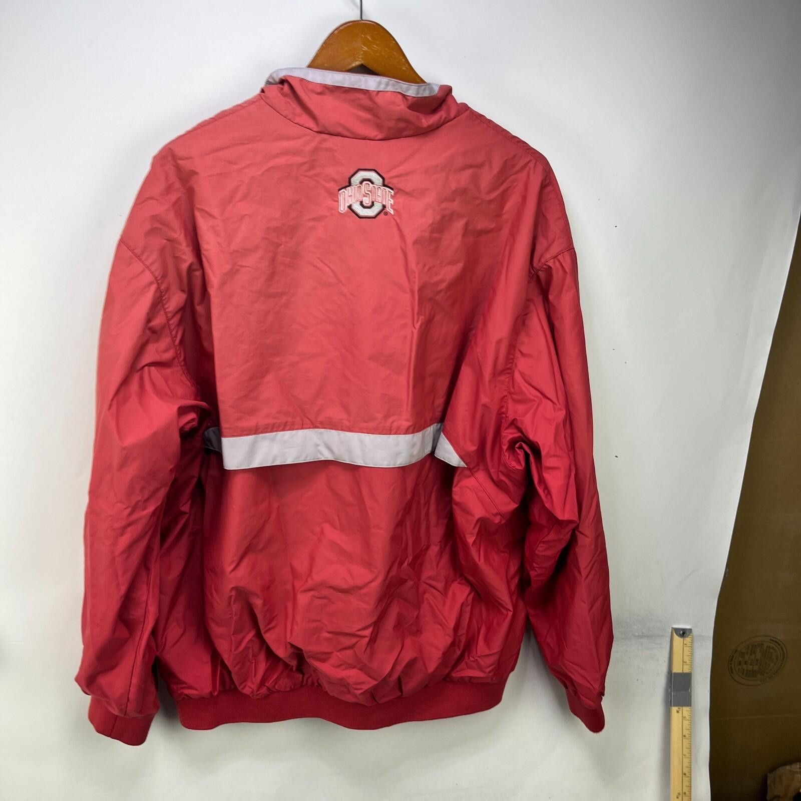 Nike Vintage Nike Ohio State Buckeyes Full Zip Track Jacket XL Size ONE SIZE - 7 Thumbnail