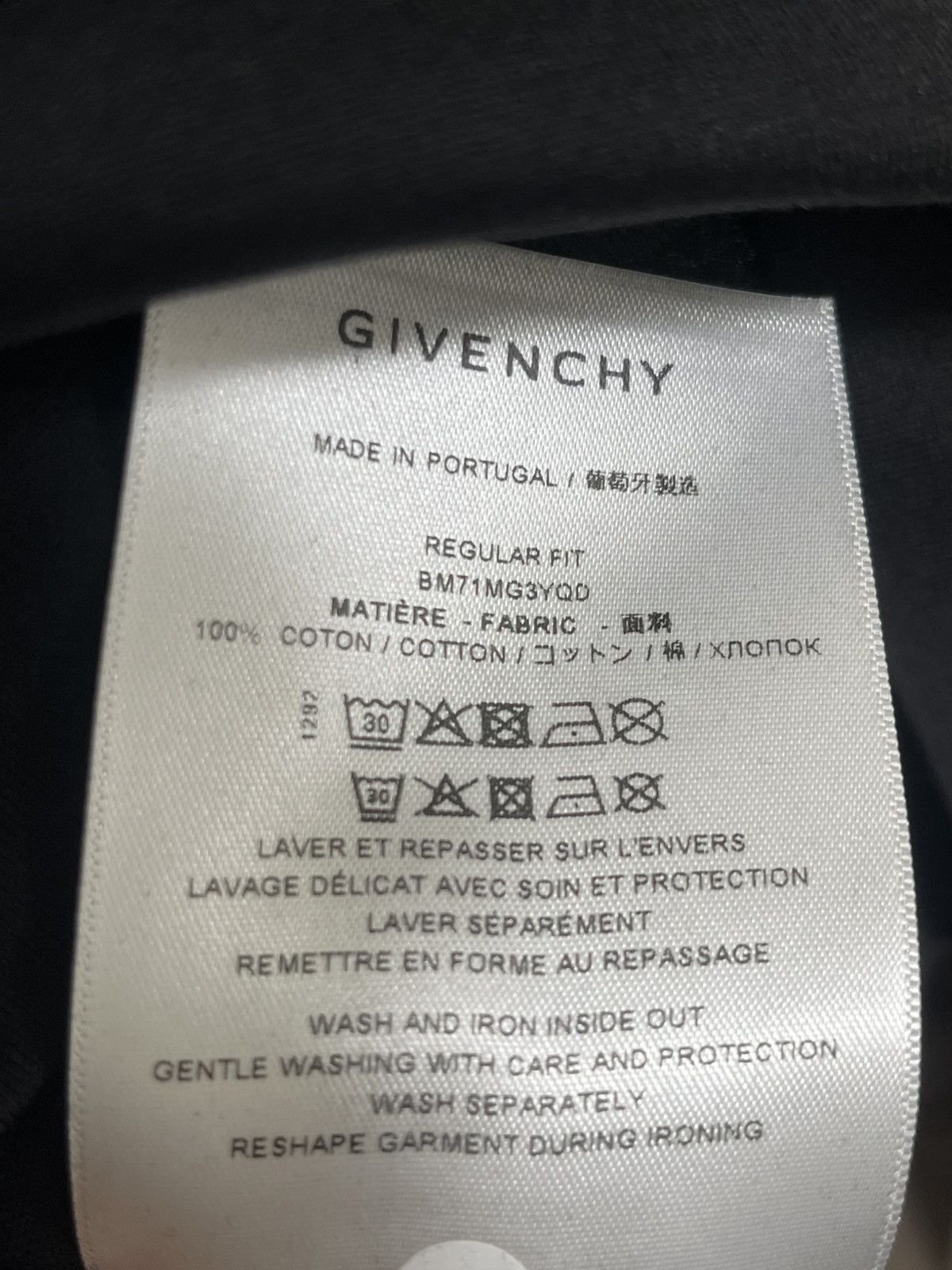 Givenchy Givenchy Logo T-Shirt Sz XL Size US XL / EU 56 / 4 - 8 Thumbnail