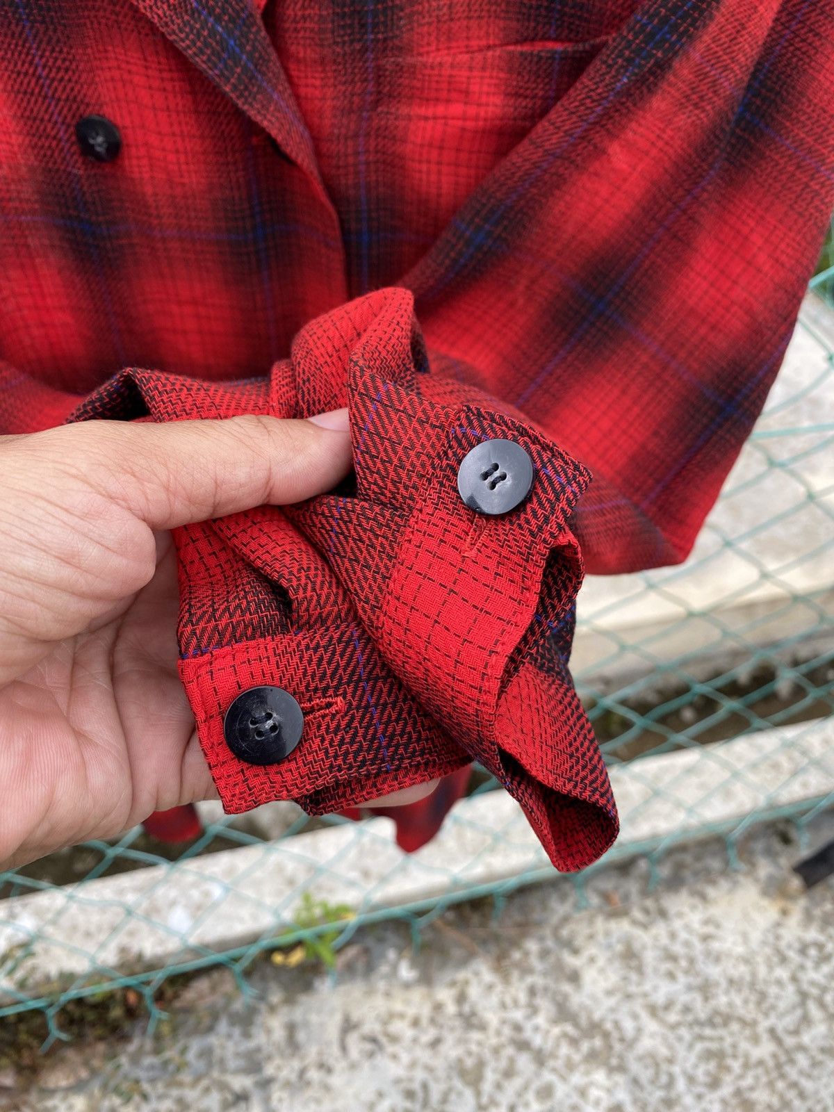Seditionaries Vintage shadow plaid blouses Size M / US 6-8 / IT 42-44 - 6 Thumbnail