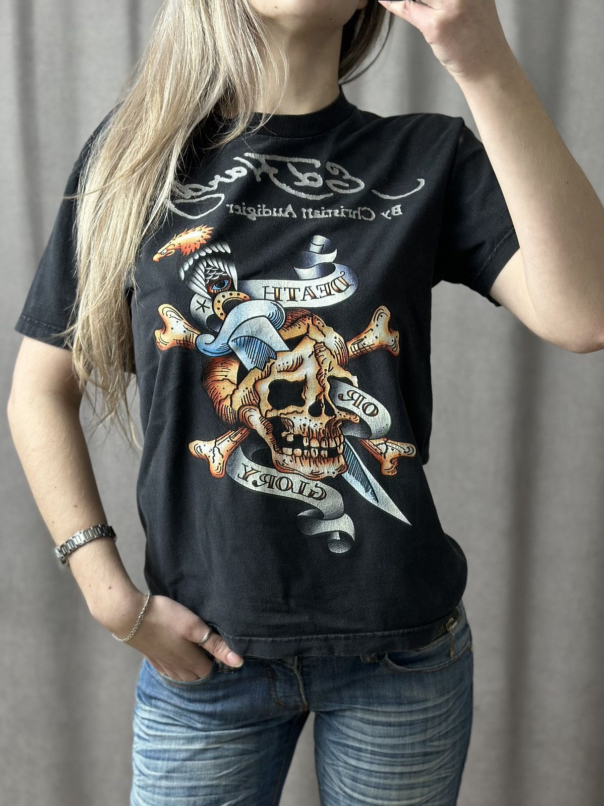 Ed Hardy Vintage Womens Ed Hardy Y2k Christian Audigier Japan Diesel Size M / US 6-8 / IT 42-44 - 1 Thumbnail
