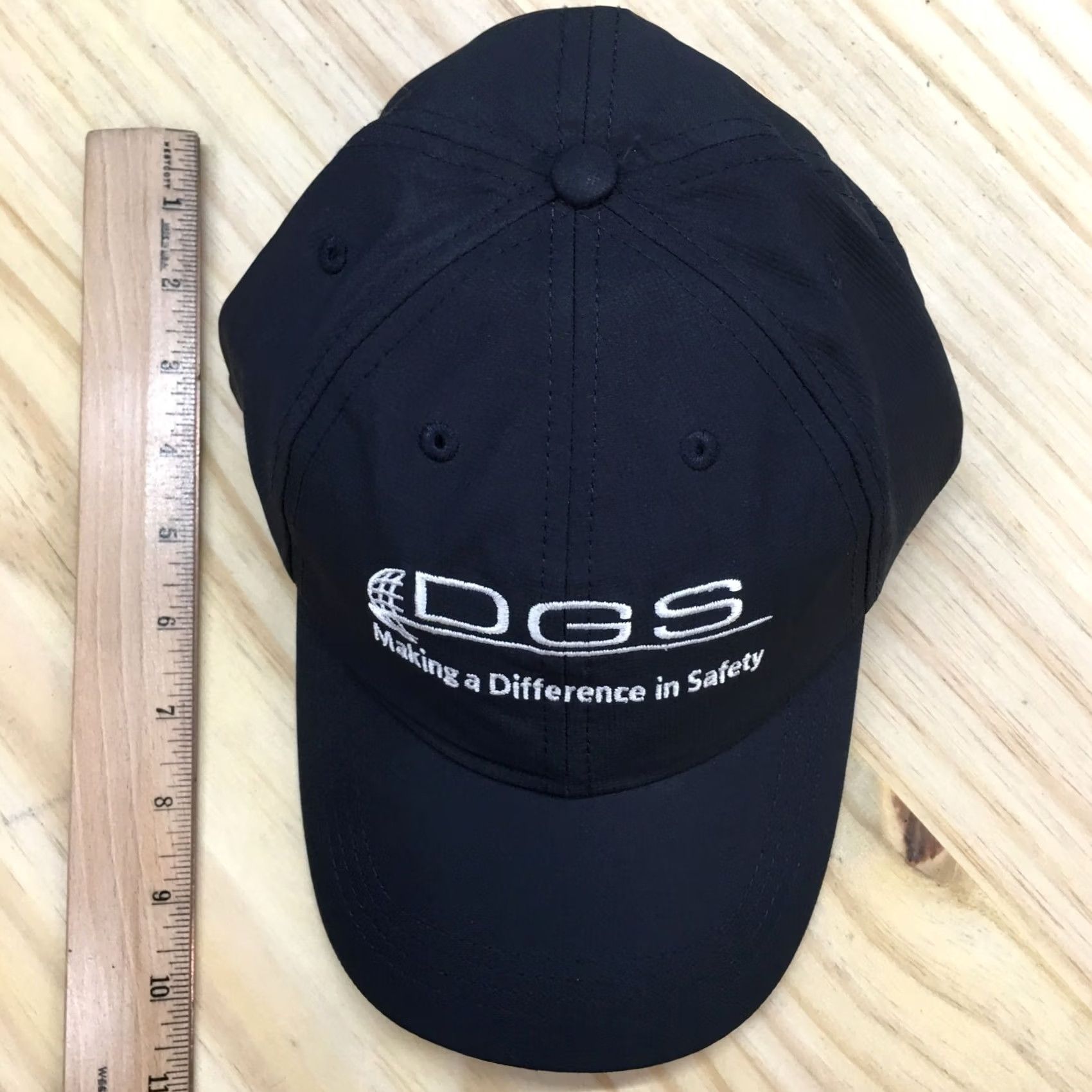 Vintage DGS Making Difference in Safety Cap Hat Mens One Size Blue Logo Adjustable Size ONE SIZE - 3 Thumbnail