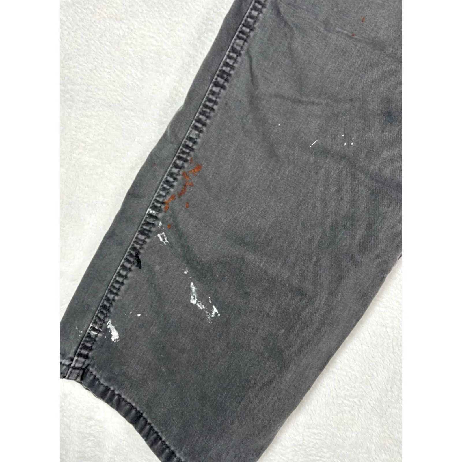 Wrangler Wrangler Jean Co. Cargo Hiking Camping Pants Gray Men's 36x30 Cargo Pocket 5-Pocket Regular Straight Jeans Mens Release: 36x30 Size US 36 / EU 52 - 7 Thumbnail