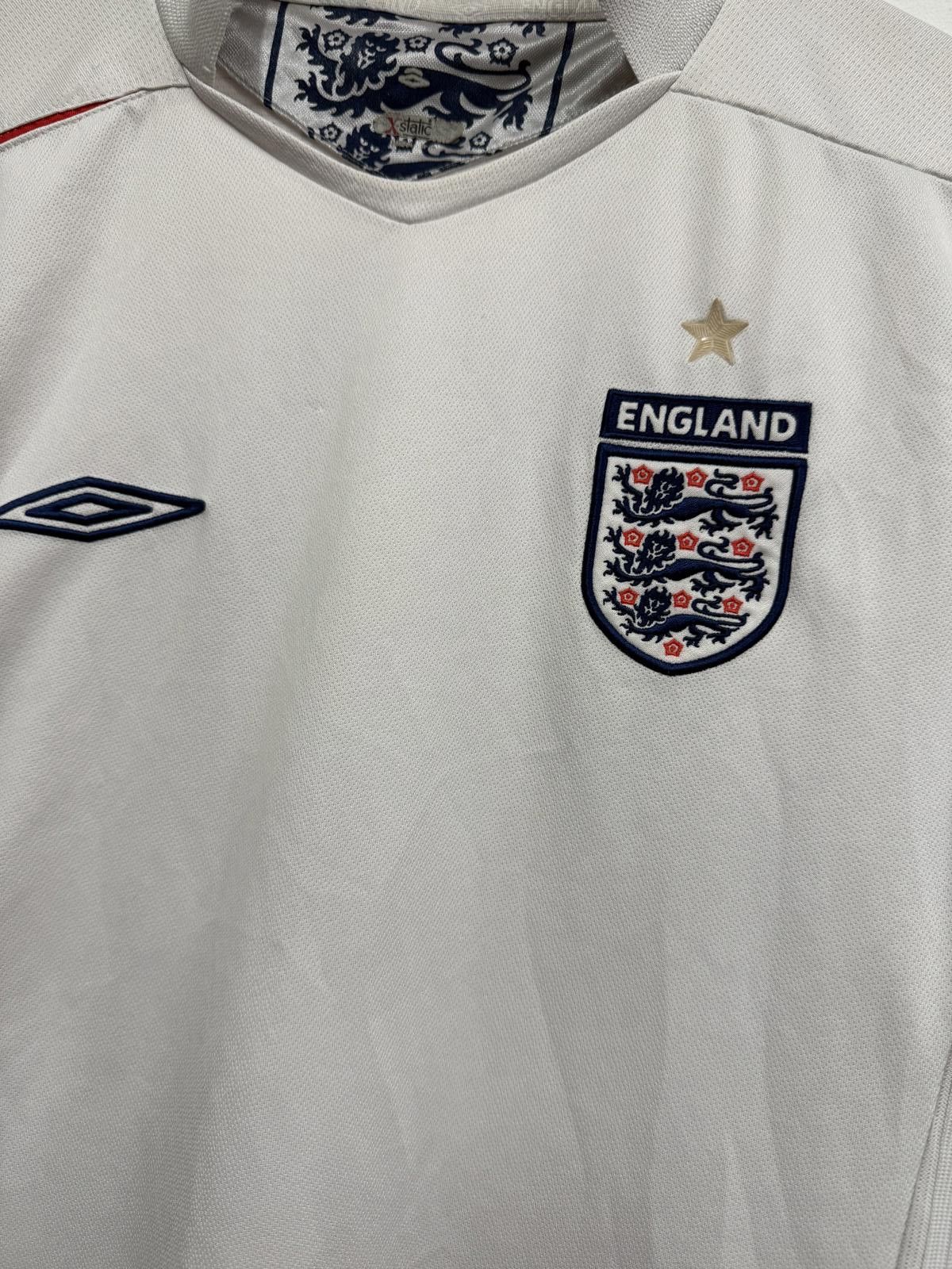 Umbro England National Football Team 2008 Home Jersey Size US L / EU 52-54 / 3 - 3 Thumbnail